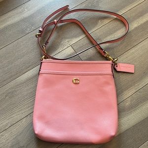 Coach Pink crossbody bag